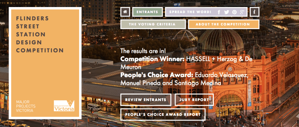 Flinders Street Design Competition